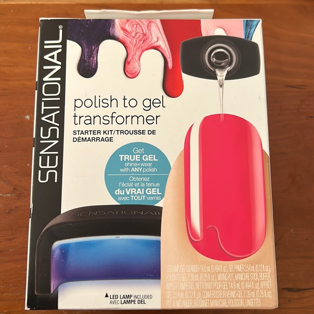 Sensationail polish to gel transformer